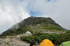 白峰三山縦走