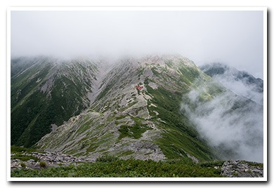 白峰三山・西農鳥岳