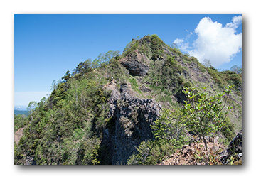 戸隠山・蟻の塔渡り