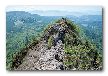 戸隠山・蟻の塔渡り