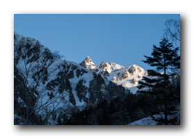 槍沢・槍ヶ岳